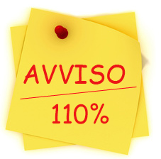 avviso 110%